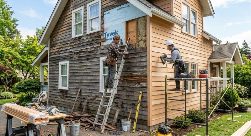 Wood Siding Replacement in Granite Falls, NC