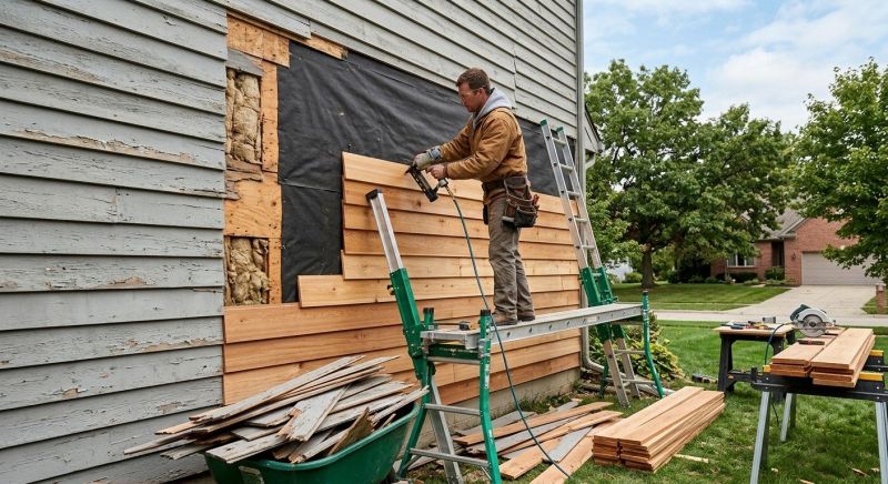 Wood Siding Replacement in Hickory, NC