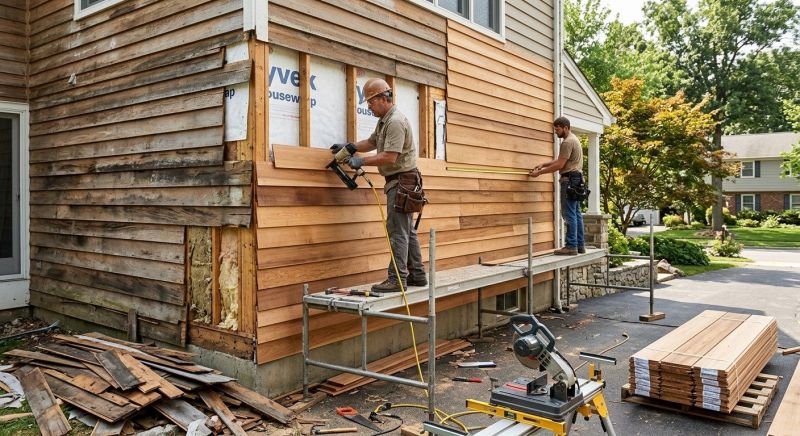 Wood Siding Service in Nebo, NC